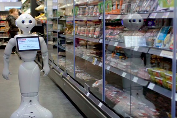 Fabio, el robot que fue despedido por no tratar bien a los clientes