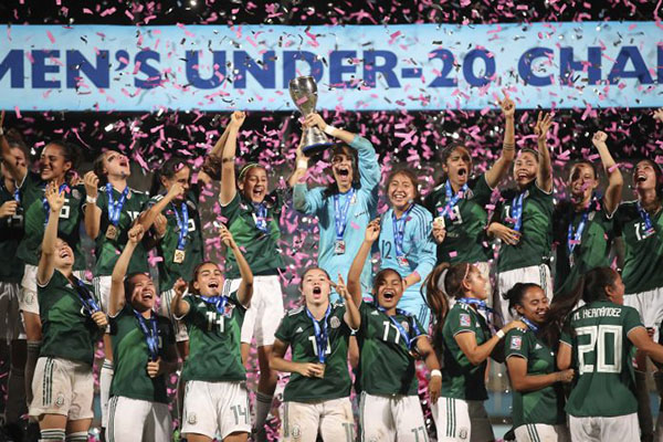 Tricolor Femenil Sub 20, historia de triunfo con sello mexicano