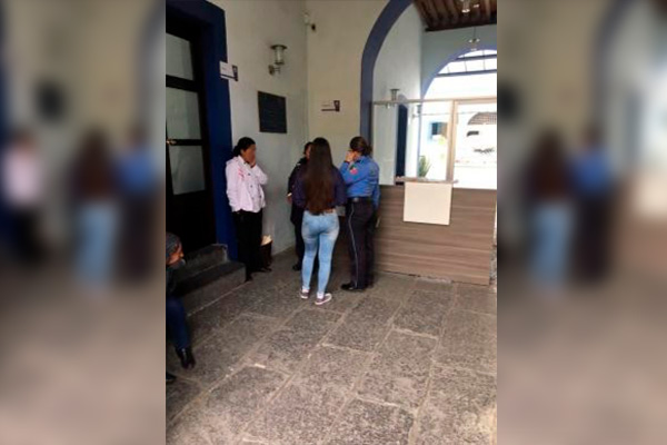SSP auxilia a joven perseguida por su agresiva expareja