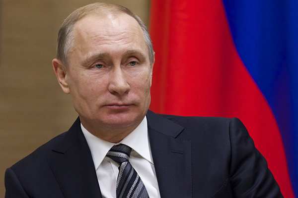 Putin se registra como candidato para la Presidencia de Rusia
