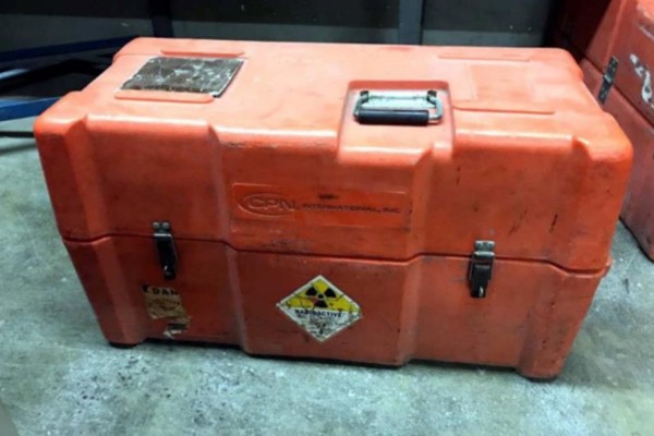 Autoridades hallan fuente radiactiva robada en León
