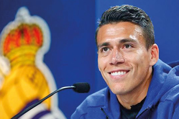 Contra Salzburg, Real Sociedad jugará sin Héctor Moreno por lesión