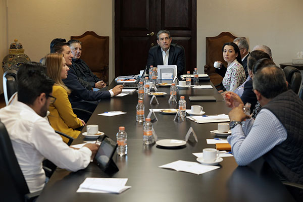 Instala SGG mesa política con dirigencia estatal de Movimiento Ciudadano