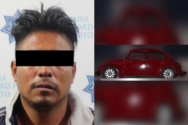 Se robó un automóvil en la colonia Guadalupe Hidalgo