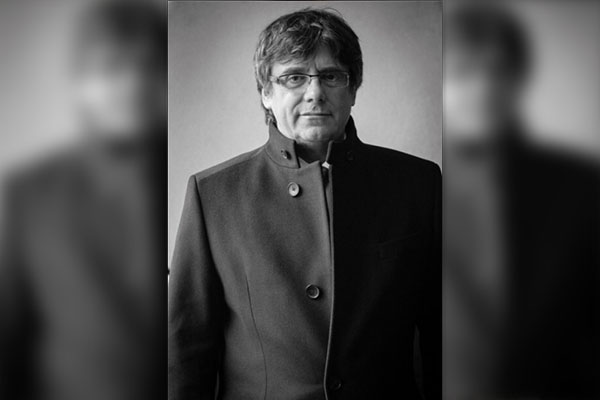 Carles Puigdemont, retratado por la fotógrafa de Nelson Mandela