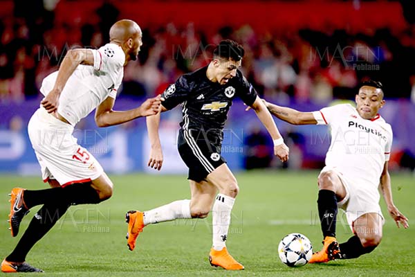 Ante Manchester United, Sevilla intentará pasar a cuartos de final de la Champions