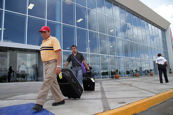 Aeropuerto de Puebla incrementa 38.6 % traslado de pasajeros en primer bimestre de 2018