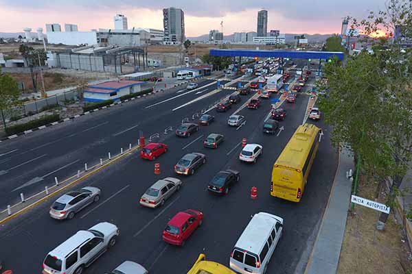 Autopista México-Puebla, la de mayor aforo vehicular esta tarde
