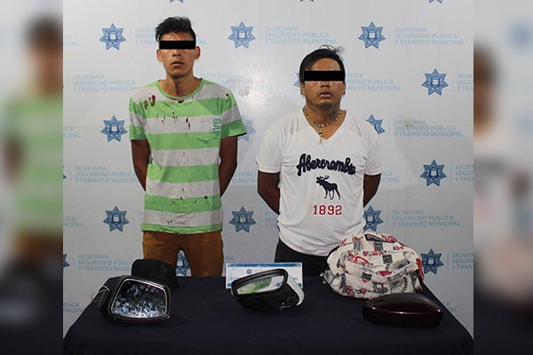 Detenidos por robo de autopartes