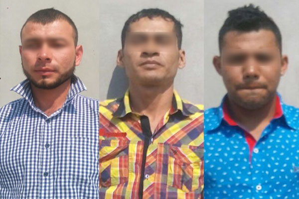 Detienen a tres colombianos usureros por alterar el orden público