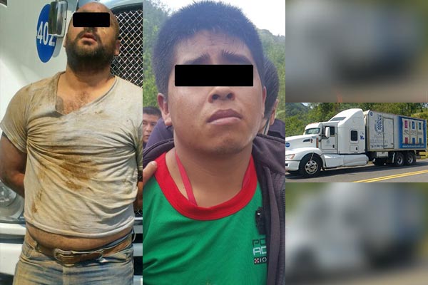 Policía Estatal recupera tractocamión en Teziutlán