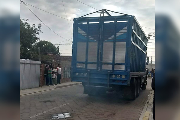 Policía Vial recuperó camión robado
