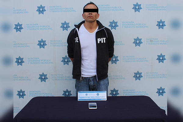 SSPTM detiene a sujeto por asalto en colonia Las Hadas