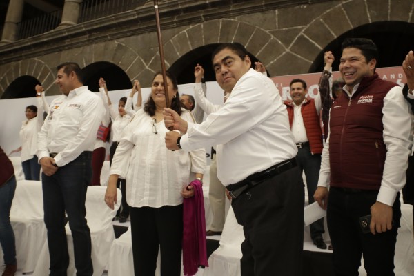 Morena se llevará carro completo en Puebla: Barbosa Huerta