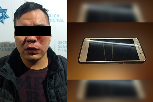 Tomó “prestado” un celular del interior de un automóvil; ya está tras las rejas