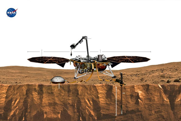 InSight, primera misión en estudiar el corazón de Marte