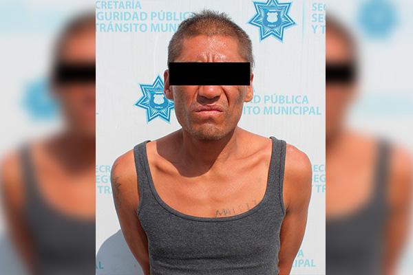 Lo agarraron por lascivo y meterse en propiedad privada