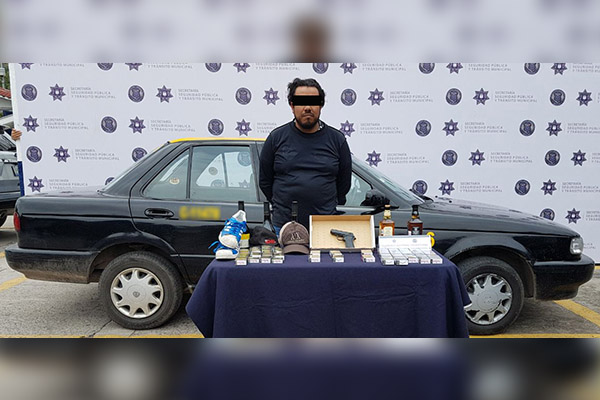 Cae en el Barrio de Santiago multiasaltante de tiendas Oxxo