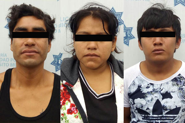 SSPTM pone a la sombra a tres malvivientes dedicados al robo a transeúntes