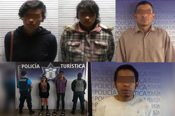 Policía Estatal pone tras las rejas a seis personas por diversos actos delictivos