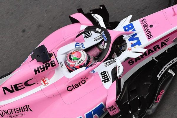 “Checo” Pérez se ubica 13 en primer entrenamiento libre del GP de España
