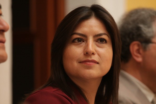 Claudia Rivera evita dar una postura sobre Miguel Barbosa