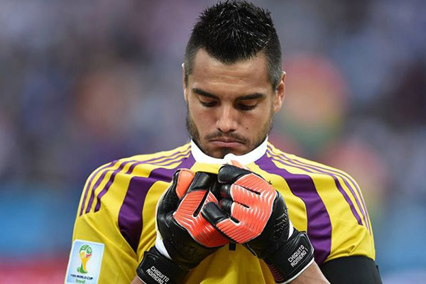 Portero titular de Argentina, fuera del Mundial por lesión