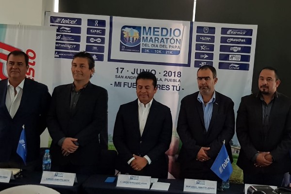 Invita San Andrés a celebrar a papá con Medio Maratón