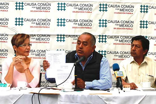 Causa Común dice que tiene 42,000 afiliados y está a favor de AMLO