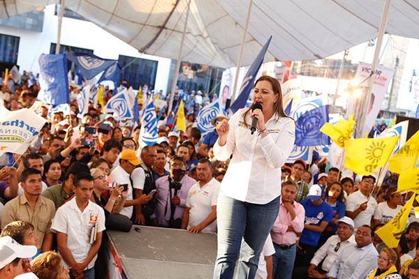 Cuando sea gobernadora, nadie por encima de la ley: Martha Erika
