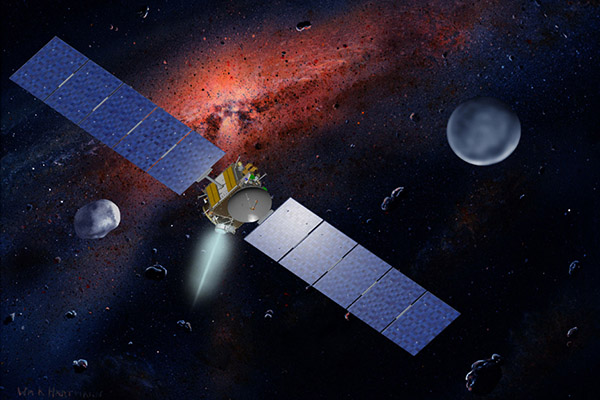 Nave espacial Dawn inicia camino a nueva órbita cercana a Ceres