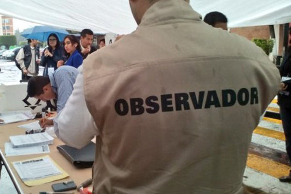 Concluye plazo para registro de observadores electorales