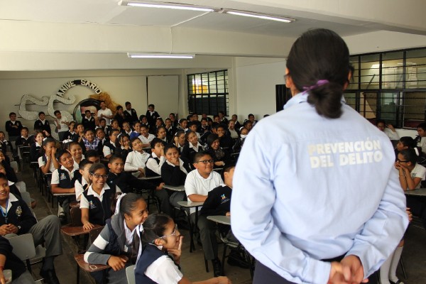 SSP impartió pláticas de prevención a alumnos de diferentes niveles académicos