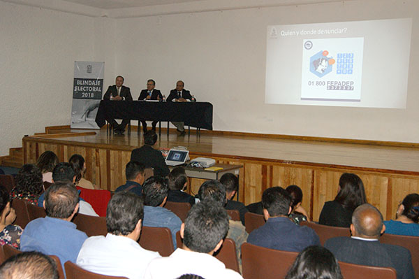La Fiscalía de Puebla impulsa elecciones transparentes y en calma