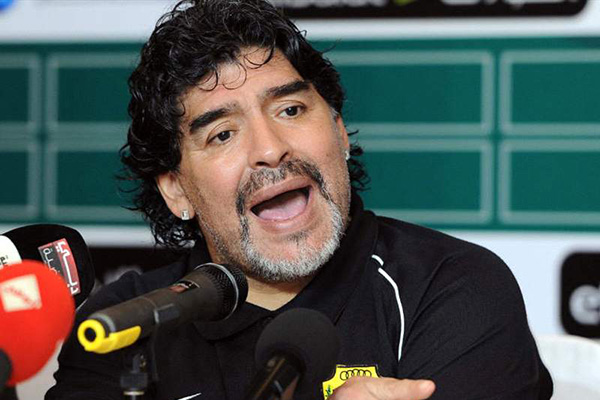 Maradona desaprueba que Mundial 2026 sea en México, EUA y Canadá