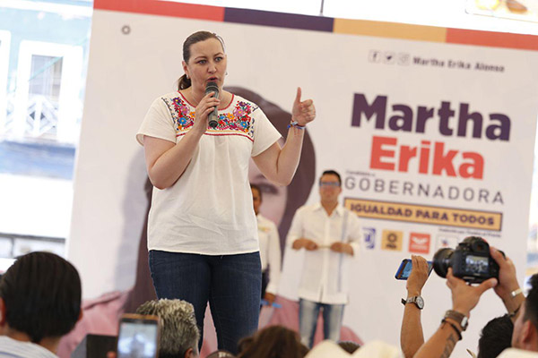 Familias de migrantes poblanos no están solas, atenderemos sus necesidades más urgentes: Martha Erika