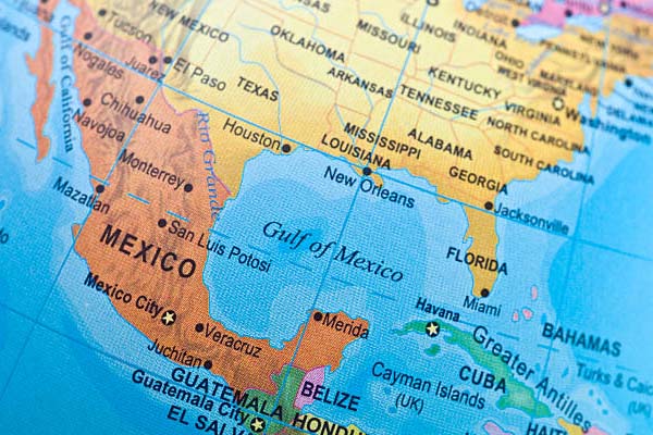 México y EUA delimitan frontera marítima en región del Golfo de México