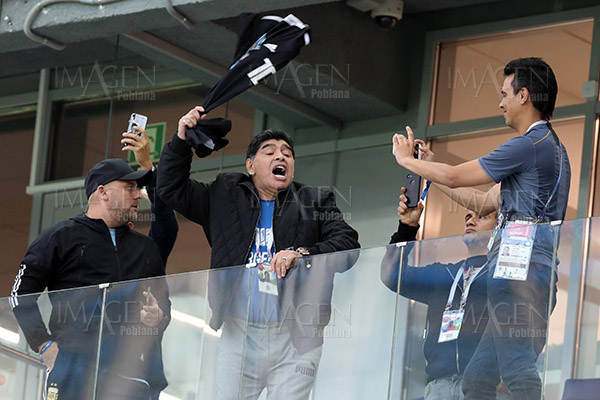 Maradona elogia nivel de México y afirma que puede vencer a Suecia
