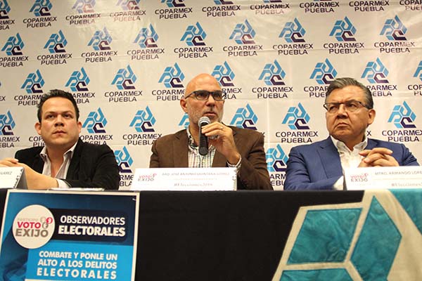 Coparmex desplegará más de 250 observadores electorales