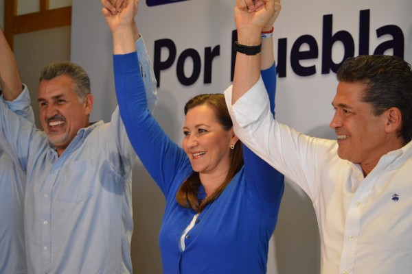 Encuestas de salida nos dan una tendencia favorable: Martha Erika