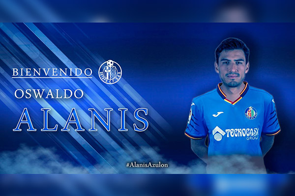 Oswaldo Alanís firma por dos temporadas con el Getafe