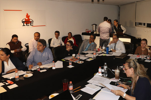 Trabaja IEE en designación de diputados de representación proporcional