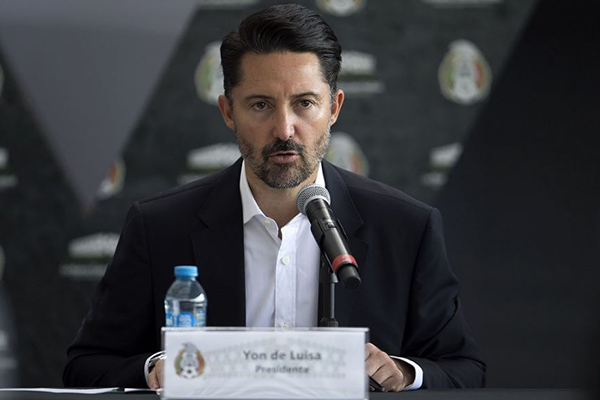 De Luisa da a conocer nuevo organigrama de la Federación Mexicana de Futbol