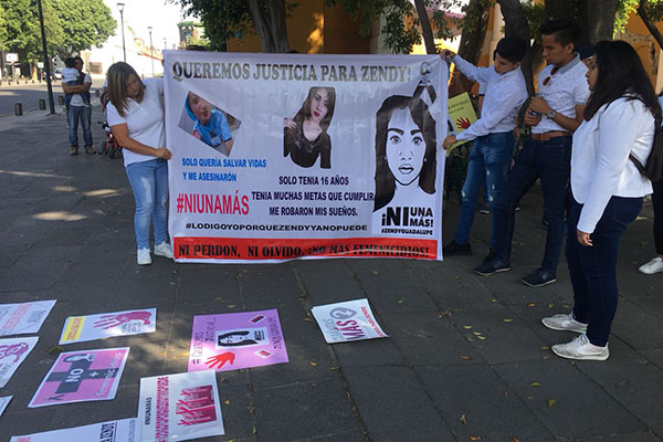 Familia y amigos piden esclarecer el feminicidio de Zendy Guadalupe