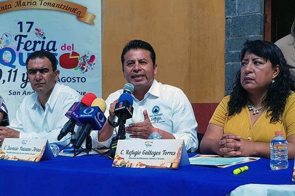 Todo listo para la Feria del Queso de Tonantzintla