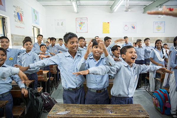 Felicidad, nueva materia en escuelas primarias de la India