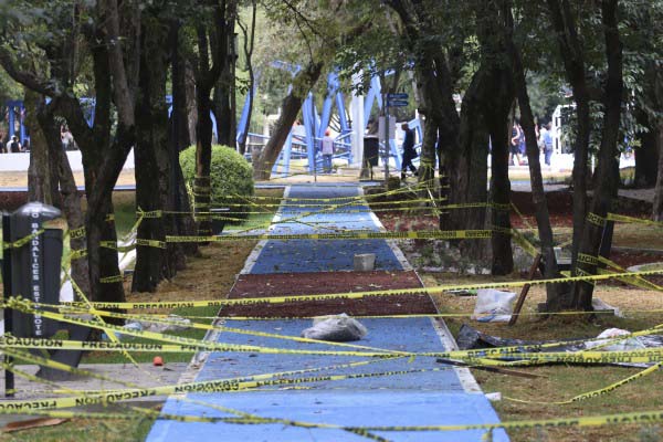 Sin explicación, daños a pista de Parque Juárez