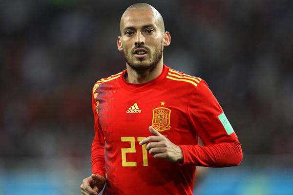 David Silva se retira de la selección de España