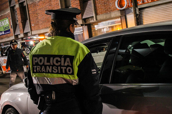Para seguridad de las familias capitalinas, SSPTM instaló operativo alcoholímetro
