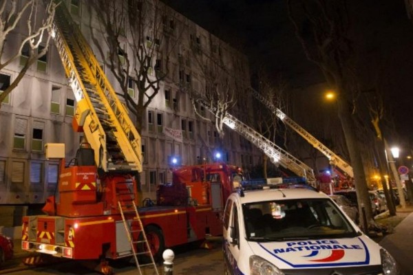 Resultan heridas 19 personas por gran incendio en París